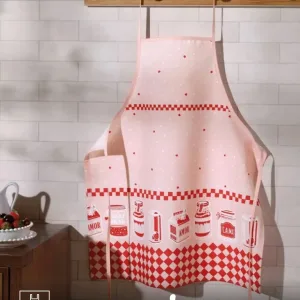 Avental Döhler Clean Lilly medindo 60X70 cm