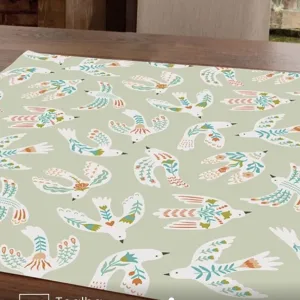 Centro de Mesa Athenas Erica 78X78 cm Döhler