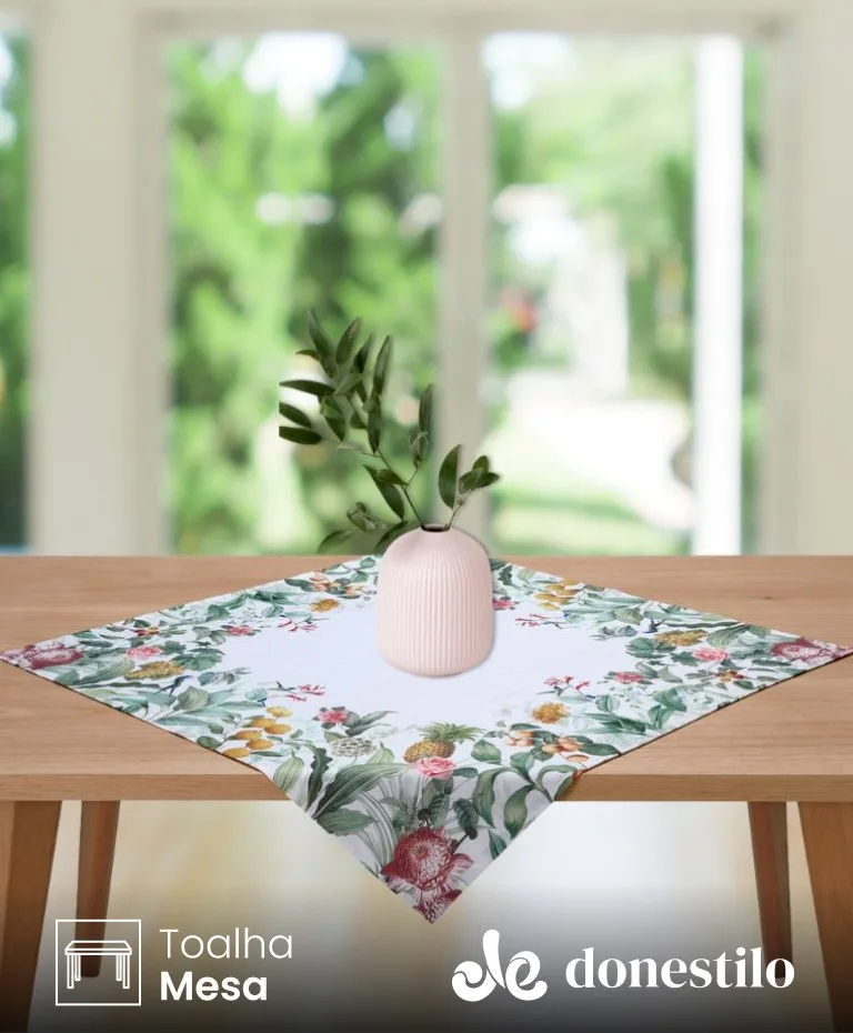 Centro de Mesa Renova Verena 78X78 cm Döhler