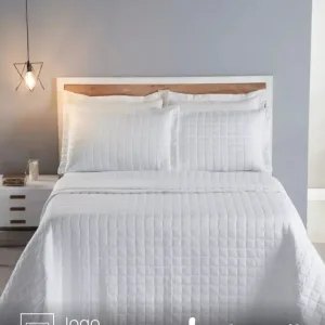 Colcha Cobre Leito Casal 3 Peças Texhome Lisa