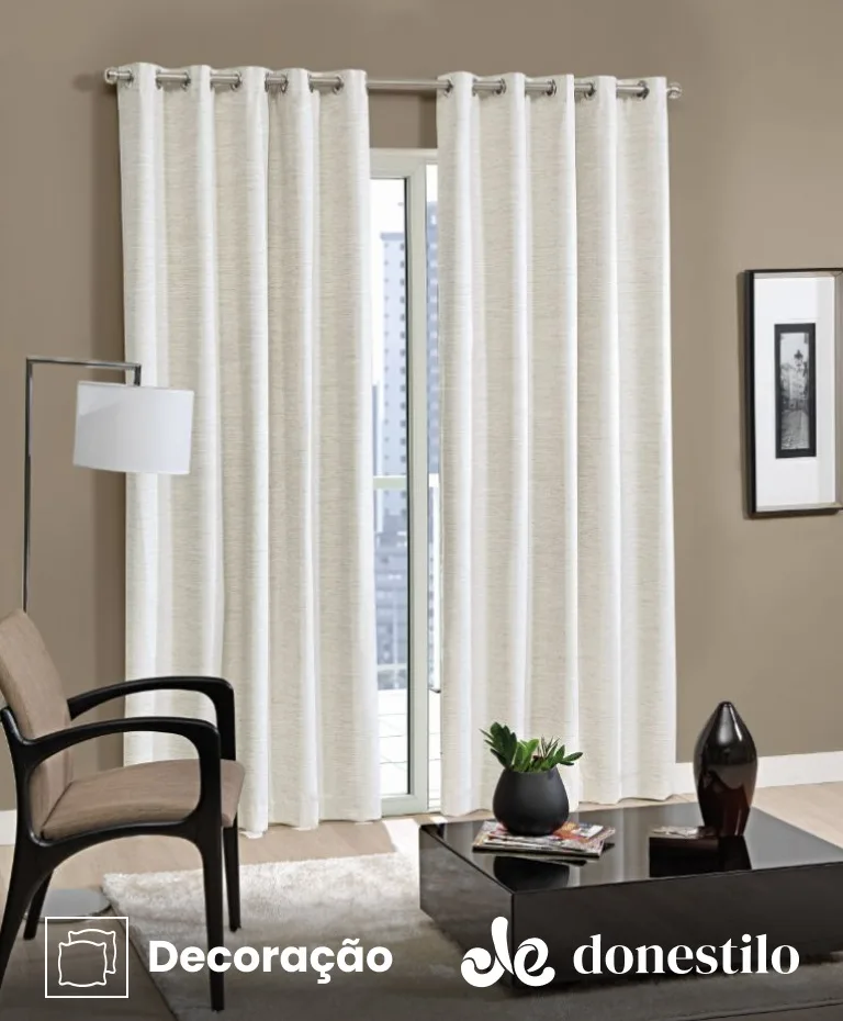 Cortina Blackout Döhler Aneliza 2,00X1,80 m