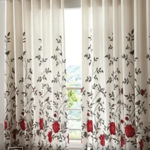 Cortina estampada Döhler Tais II 5092 medidas 2,00X1,80 m