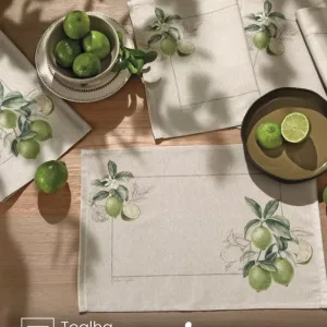 Jogo Americano Döhler 4 peças Renova Limone 45X31 cm