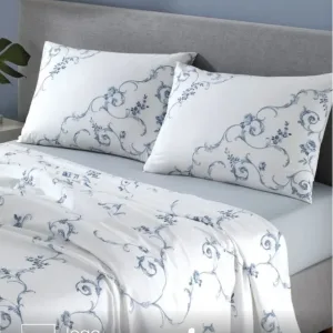 Jogo de Cama Queen 4 peças Döhler Celeste