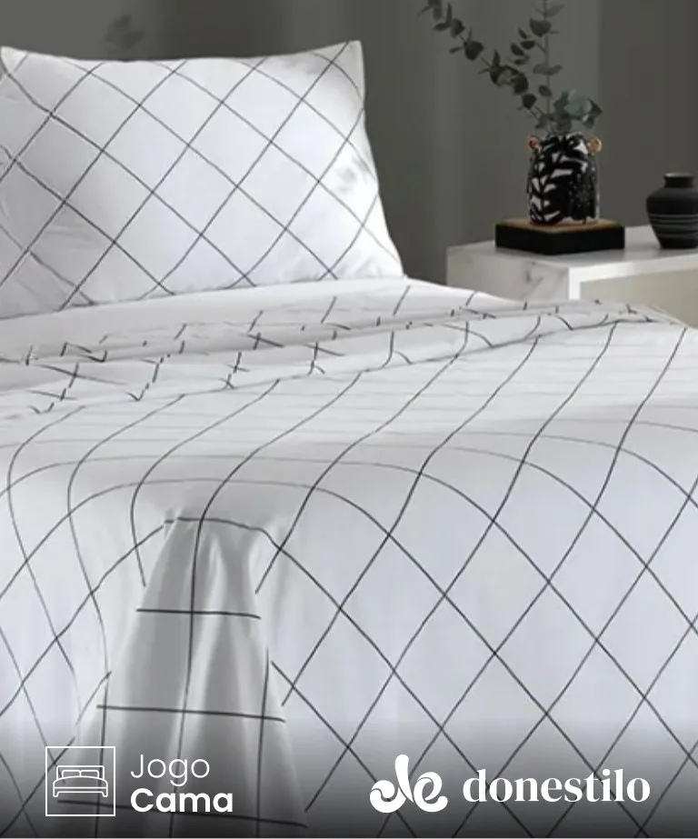Jogo de Cama Solteiro 3 peças Döhler Orion