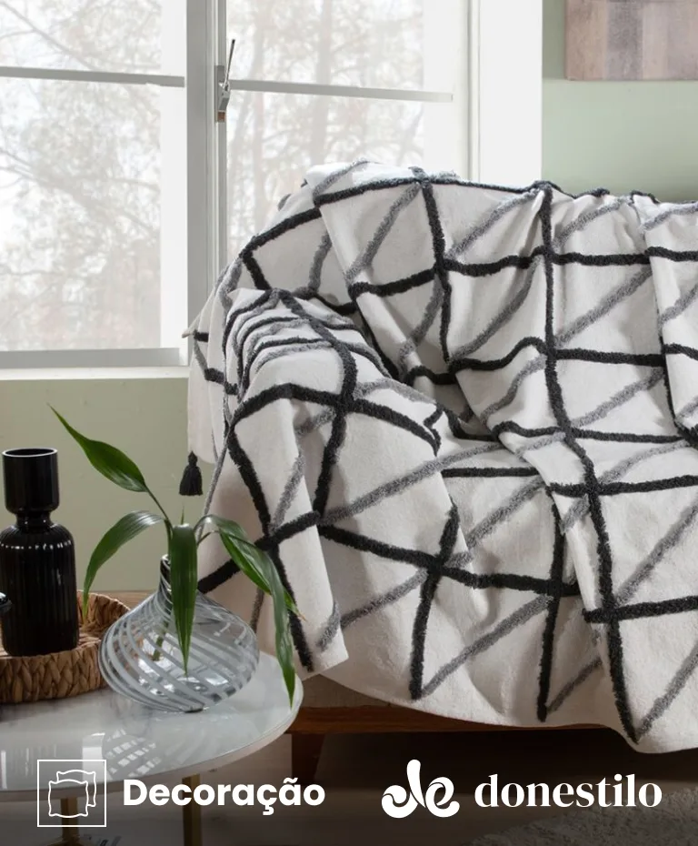 Manta para Sofá Jolitex Boucle Caribe 1,40X1,80 m