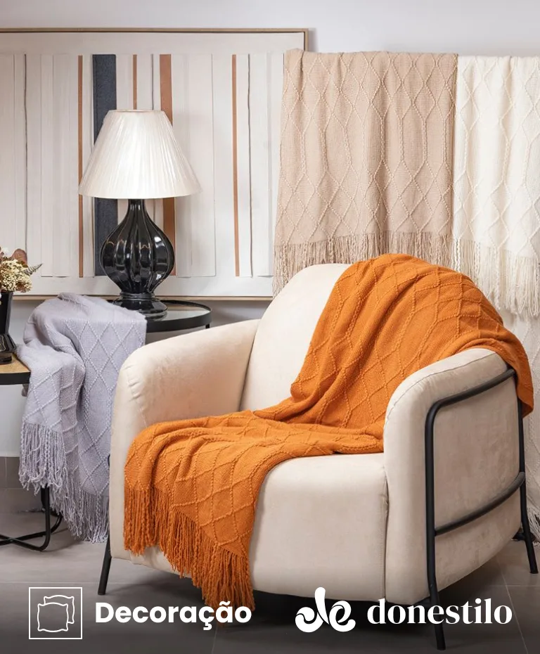 Manta para Sofá Verano 1,27X1,72 m Jolitex