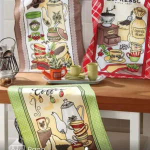 Pano de Copa Döhler Prata Coffee 45X65 cm