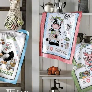 Pano de Copa Döhler Prata Cozinheiro 45X65 cm