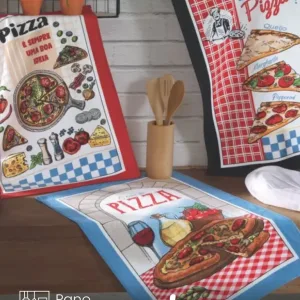 Pano de Copa Döhler Prata Pizzaiolo 45X65 cm