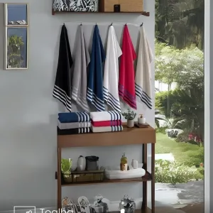 Toalha de Banho Bouton Jacquard Solare 70x140 cm