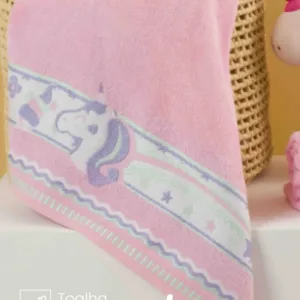 Toalha de Banho Cavhome Kids Unicórnio 70X120 cm
