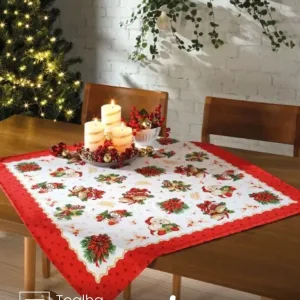 Centro de Mesa Döhler Athenas Natal 111 medidas 78X78 cm