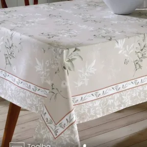 Toalha de Mesa Quadrada 4 lugares Renova Adele 1,40X1,40 m Döhler