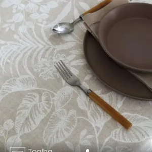 Toalha de Mesa Quadrada 4 lugares Renova Alana 1,40X1,40 m Döhler