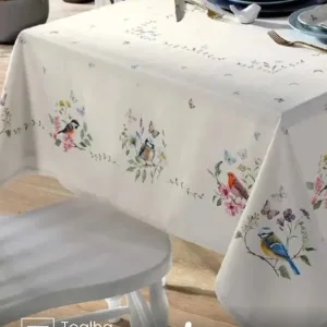 Toalha de Mesa Quadrada 4 lugares Renova Jardim 1,40X1,40 m Döhler