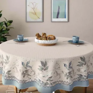 Toalha de Mesa Redonda Lepper 4 lugares Alvorada 1,55 m