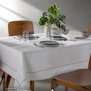 Toalha de Mesa Retangular 8 lugares Renova Iara 1,60X2,70 m Döhler