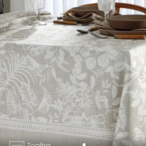 Toalha de Mesa Retangular 6 lugares Renova Alana 1,40X2,10 m Döhler