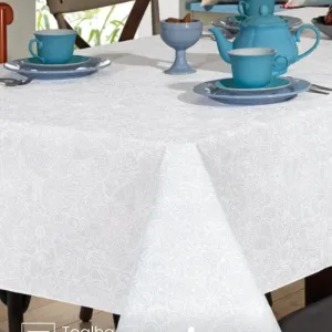 Toalha de Mesa Retangular Döhler 8 lugares Athenas Edite 1,60X2,50 m