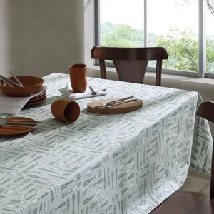 Toalha de Mesa Retangular 8 lugares Athenas Ellie 1,60X2,50 m Döhler