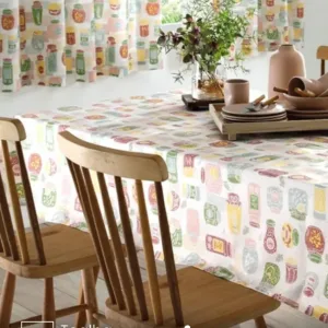 Toalha de Mesa Retangular Döhler 8 lugares Athenas Ester 1,60X2,50 m