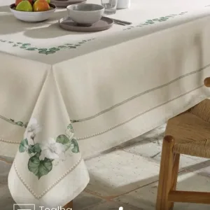 Toalha de Mesa Retangular 8 lugares Renova Botânica 1,60X2,70 m Döhler