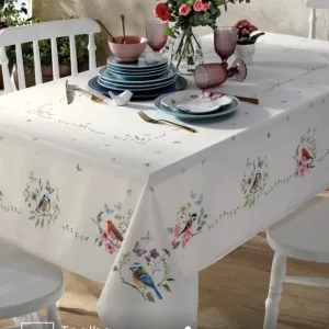 Toalha de Mesa Retangular 8 lugares Renova Jardim 1,60X2,70 m Döhler