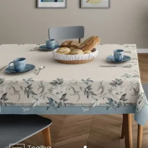 Toalha de Mesa Retangular Lepper 8 lugares Alvorada 1,55X2,50 m