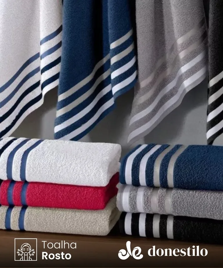 Toalha de Rosto Bouton Jacquard Solare 50x70 cm