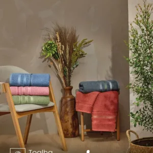 Toalha de Rosto Teka Comfort Touch 45X75cm