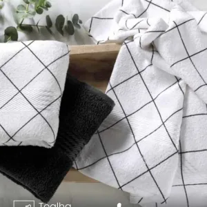 Toalha de Banho Döhler Prisma Orion medindo 70X140 cm