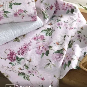 Toalha de Rosto Döhler Prisma Clara 50X80 cm