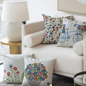 Capa de Almofada Emilly 43X43 cm Jolitex