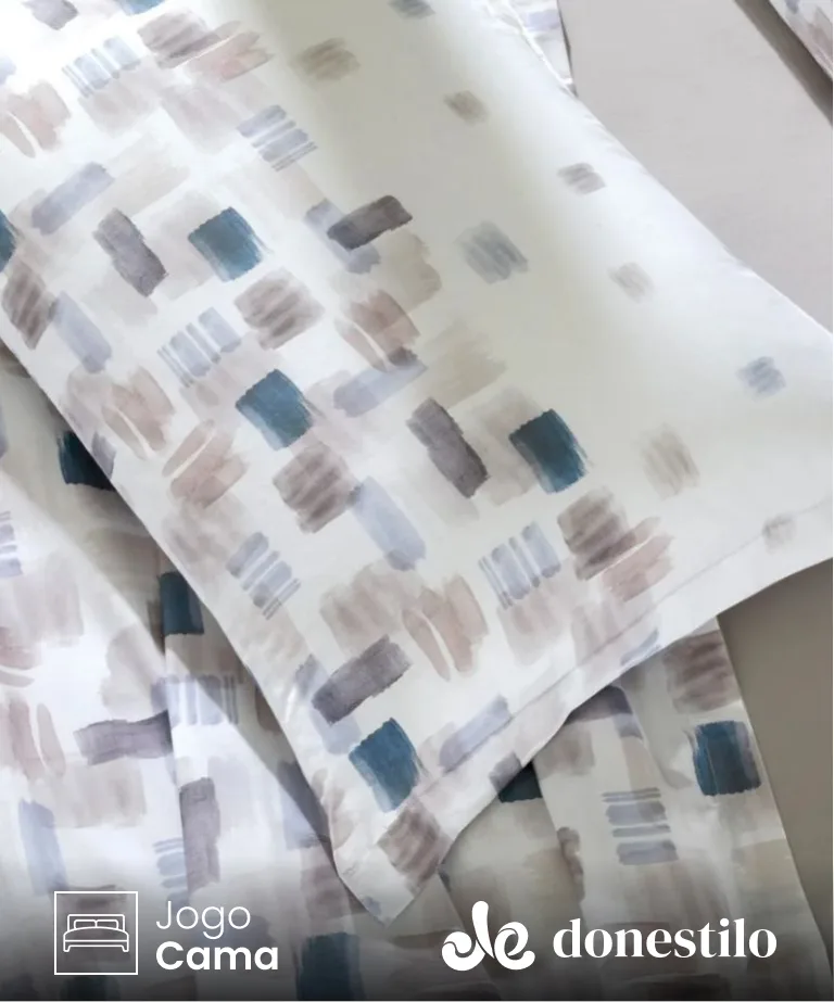 Jogo de Cama Solteiro 3 peças Breno Döhler