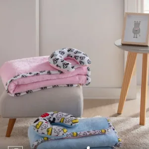 Kit Manta e Almofada Disney Baby Jolitex