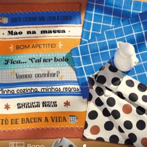 Pano de Copa Prata Bom Apetite 01 medidas 45X65 cm Döhler