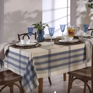 Toalha de Mesa Quadrada 8 lugares Renova Luna 1,80X1,80 m Döhler