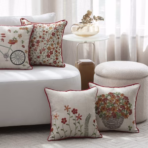 Capa de Almofada Adeline 43x43 cm com Borda Jolitex