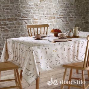 Toalha de Mesa Retangular Athenas Esmeralda 1,40x2,10 m Döhler