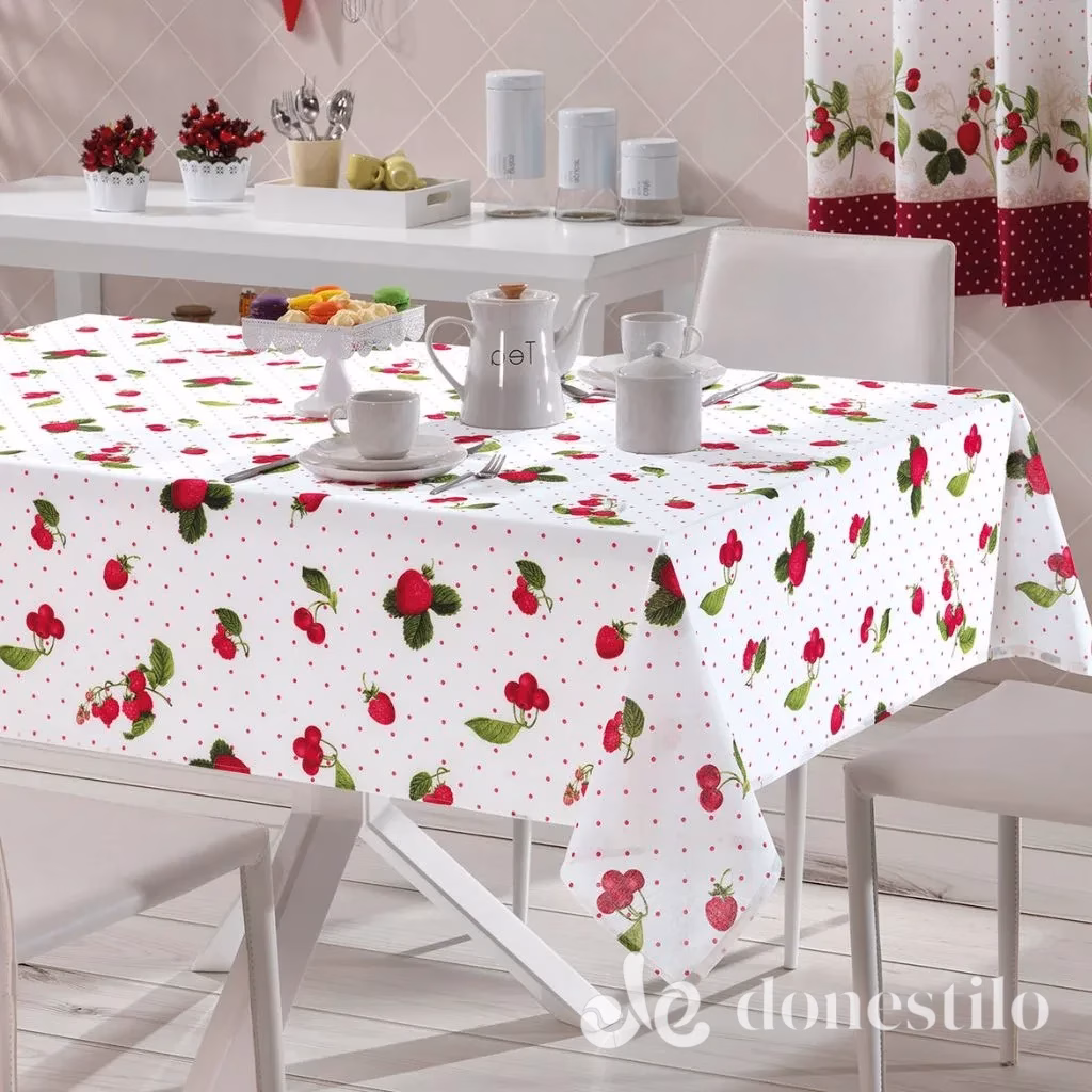 Toalha de Mesa Retangular Athenas Iolanda 1,40X2,10 m Döhler